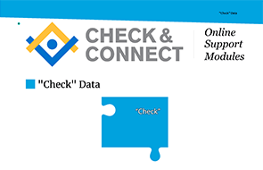 Screenshot of Check Data learning module